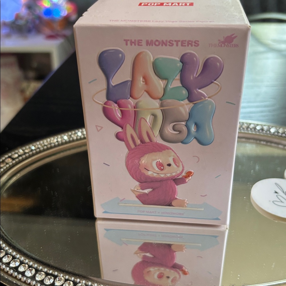Lazy Yoga Labubu - Vinyl Plush Pendant Blind Box by Pop Mart
